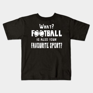 American Football Men's Day Touchdown saying Kids T-Shirt